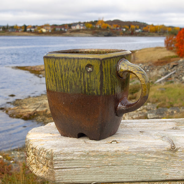 Wood-fired mug